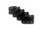100mm Solar Panel Mounting Brackets Black (Set of 4) | Arizon
