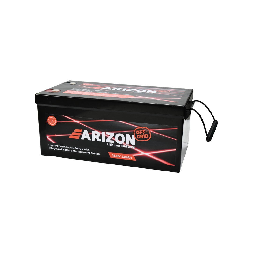 Off-Grid 230Ah 25.6V LiFePO4 Battery | Arizon Main image