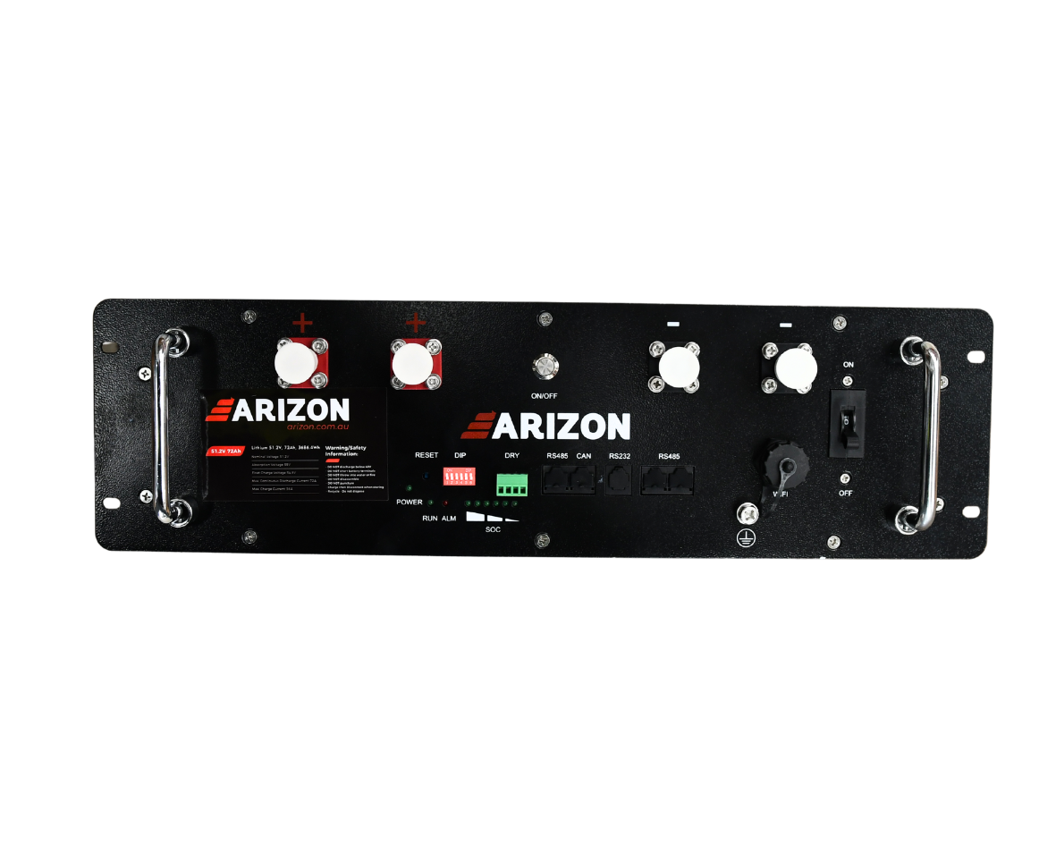 ARIZON 72AH 51.2V LIFEPO4 LITHIUM BATTERY