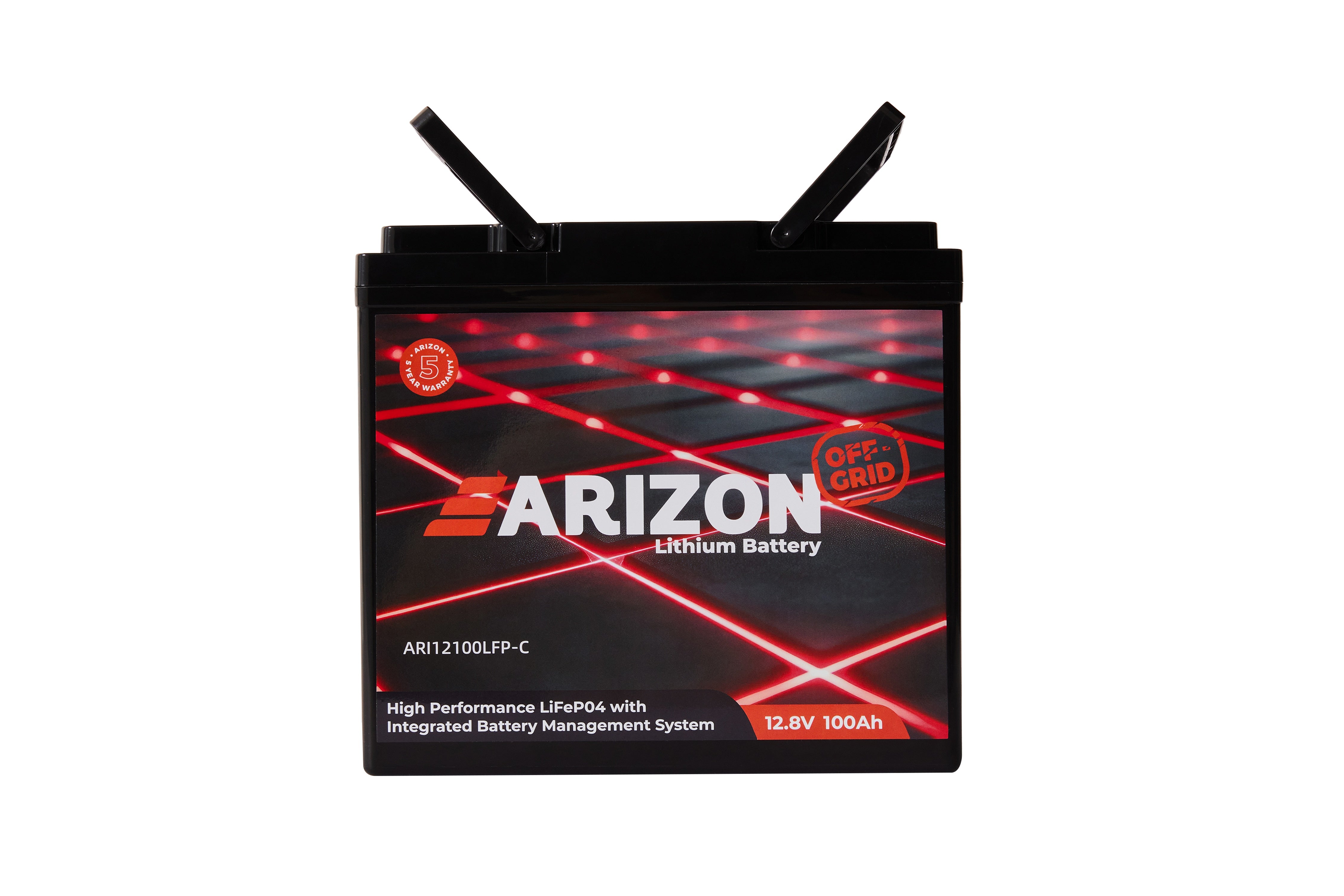 Arizon Off-Grid 12V 100Ah LiFePO4 Lithium Battery | Arizon Secondary image