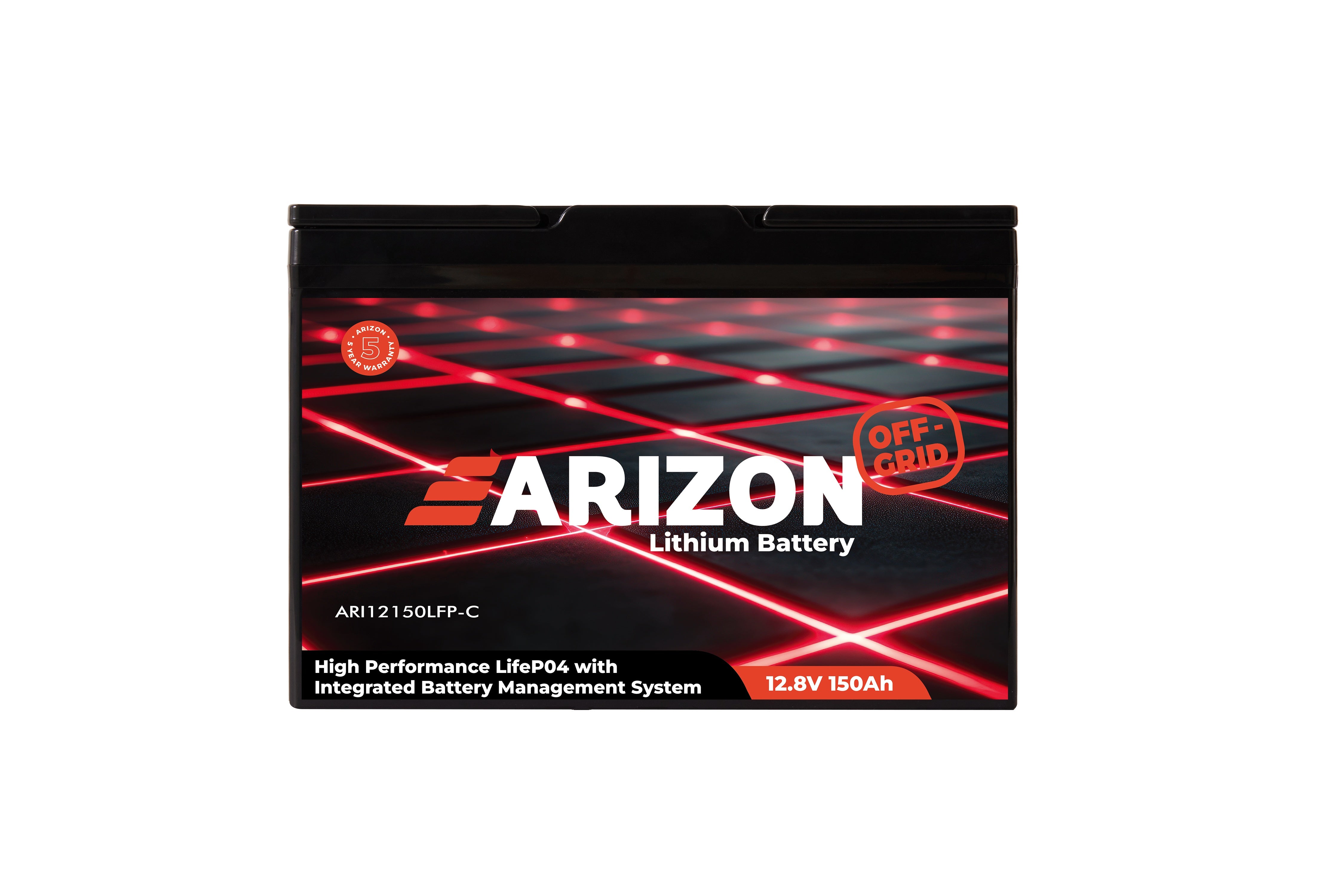 Arizon Off-Grid 12V 150Ah LiFePO4 Lithium Battery | Arizon Secondary image