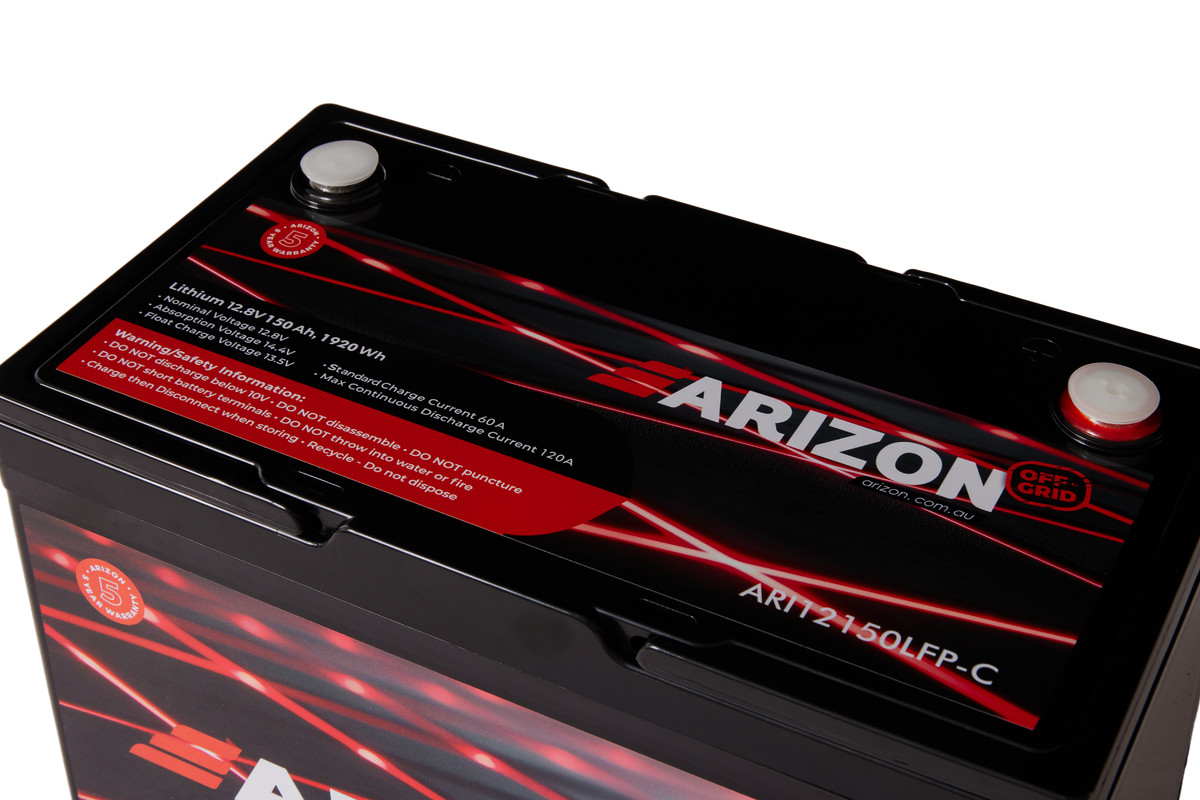 Arizon Off-Grid 12V 150Ah LiFePO4 Lithium Battery | Arizon