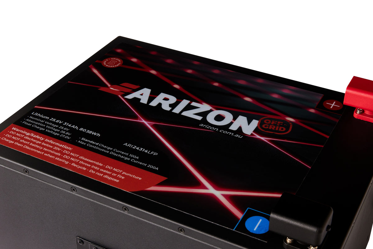 Arizon Off-Grid 24V 314Ah LiFePO4 Lithium Battery | ARI24314LFP