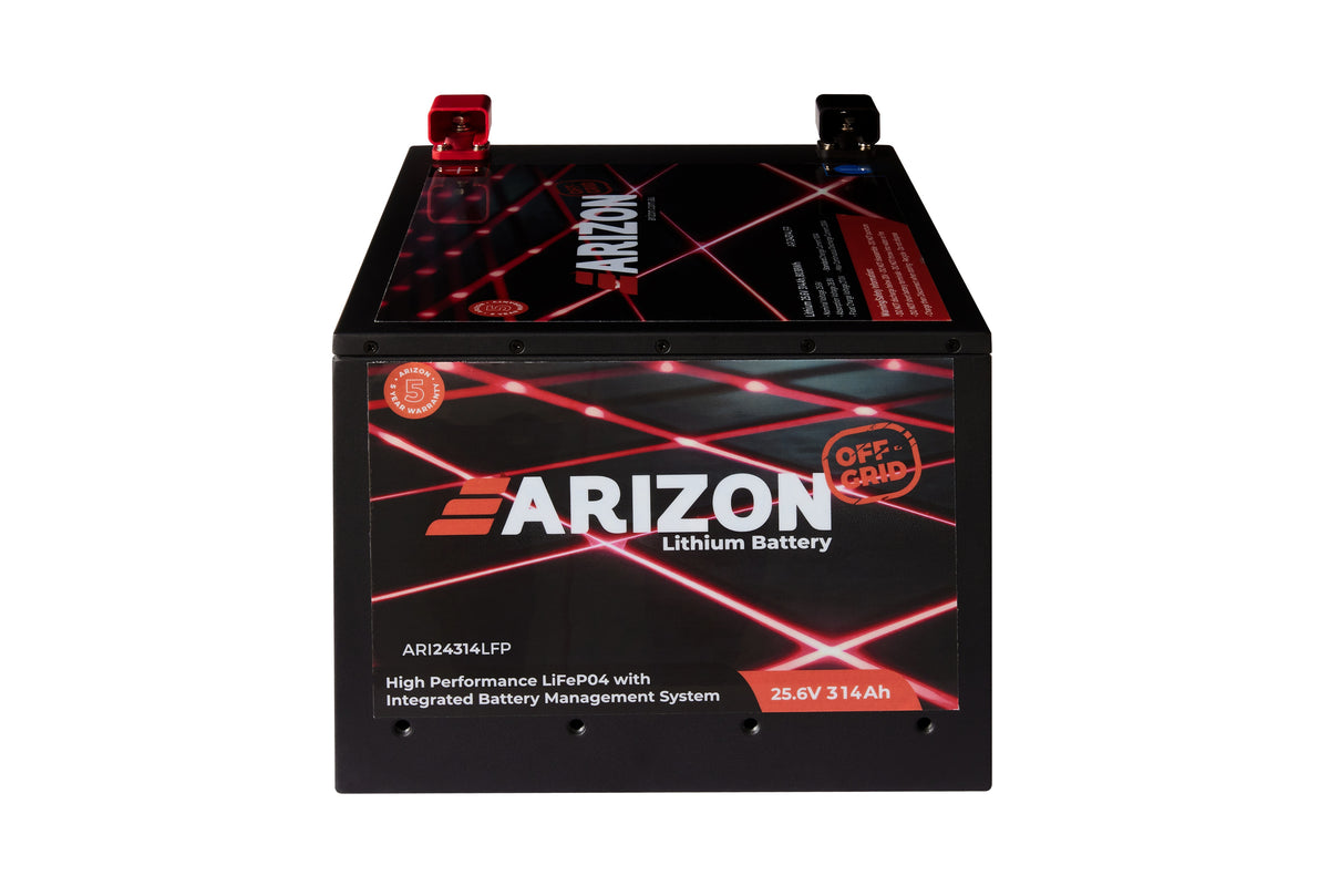 Arizon Off-Grid 24V 314Ah LiFePO4 Lithium Battery | ARI24314LFP