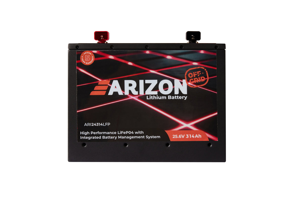Arizon Off-Grid 24V 314Ah LiFePO4 Lithium Battery | ARI24314LFP