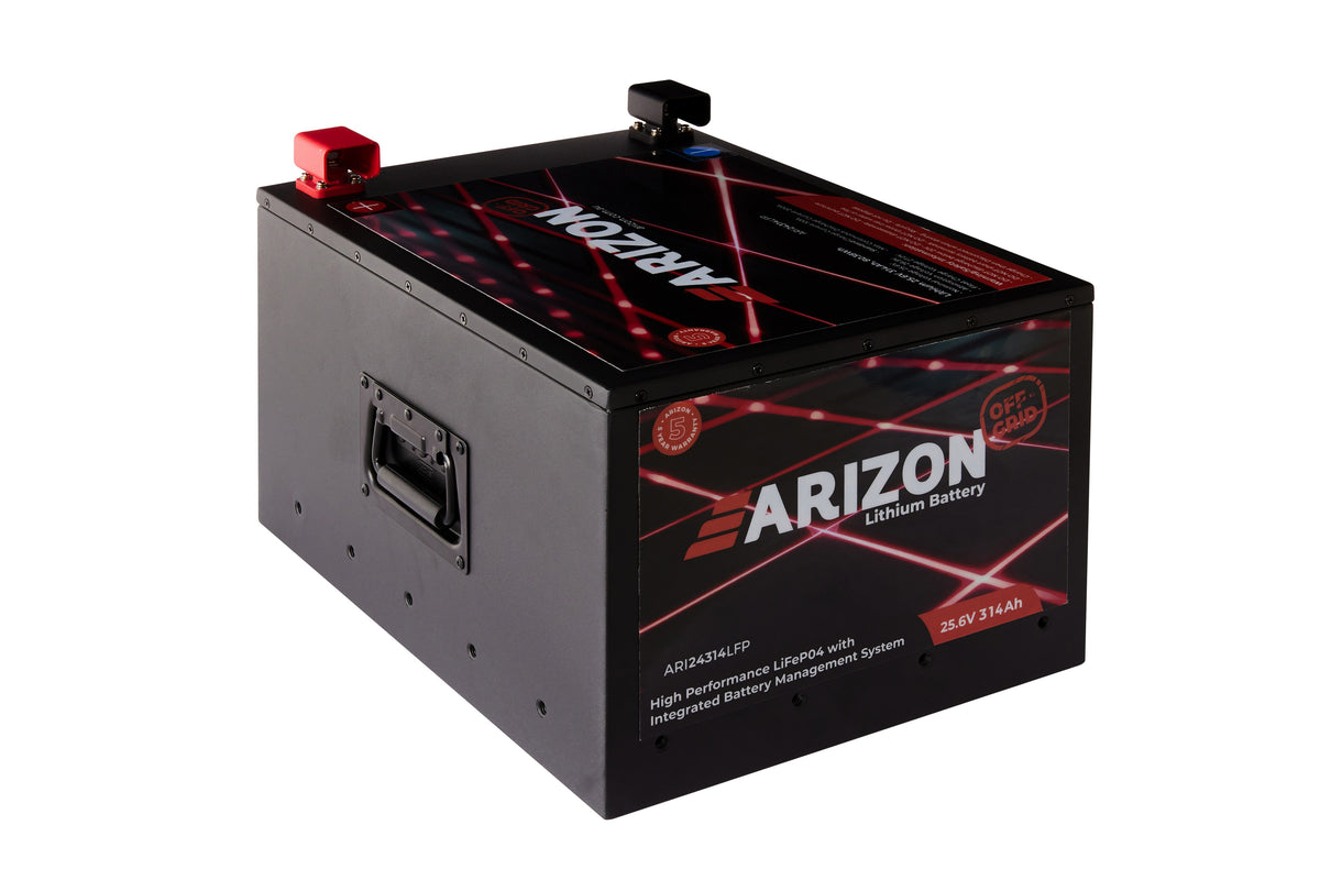 Arizon Off-Grid 24V 314Ah LiFePO4 Lithium Battery | ARI24314LFP