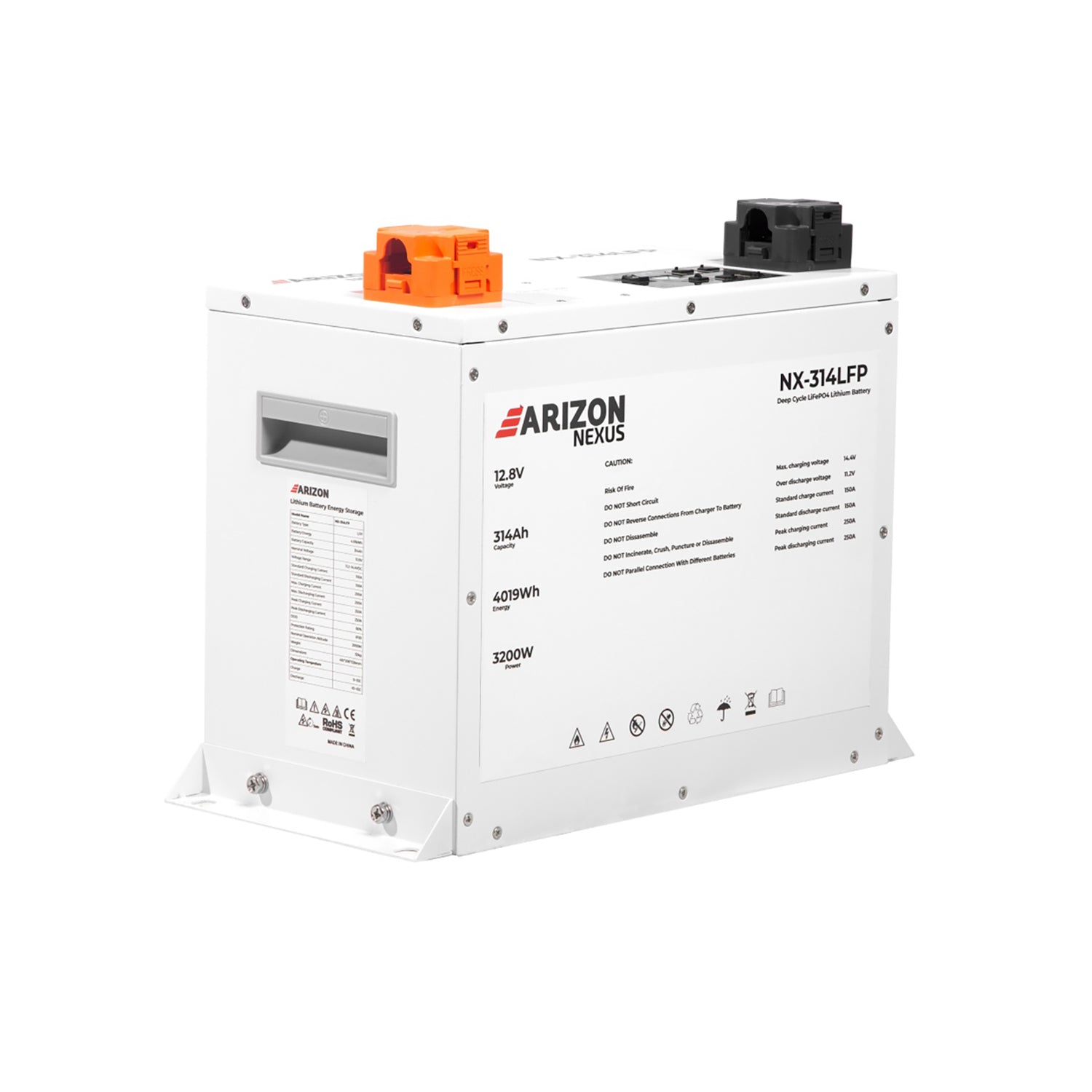 NEXUS 12V 314Ah Lithium Battery | Arizon Main image