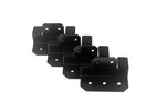 100mm Solar Panel Mounting Brackets Black (Set of 4) | Arizon