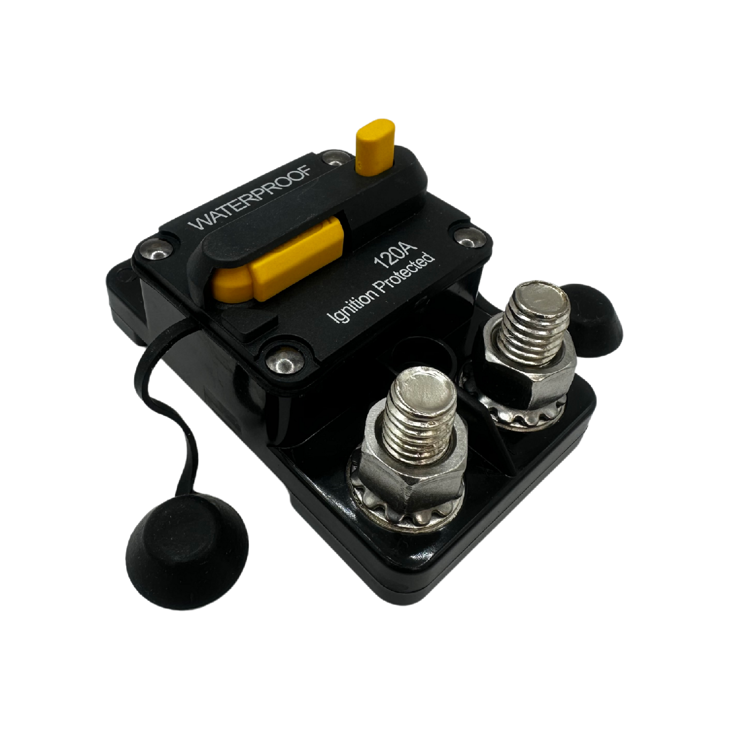 Automotive Circuit Breaker 120A with Push-to-Trip Parallel | Arizon Main image