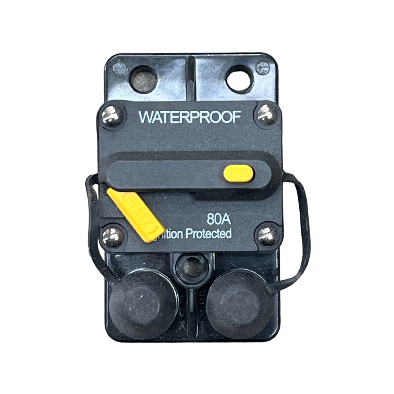 Automotive Circuit Breaker 80A with Push-to-Trip Parallel | Arizon Main image