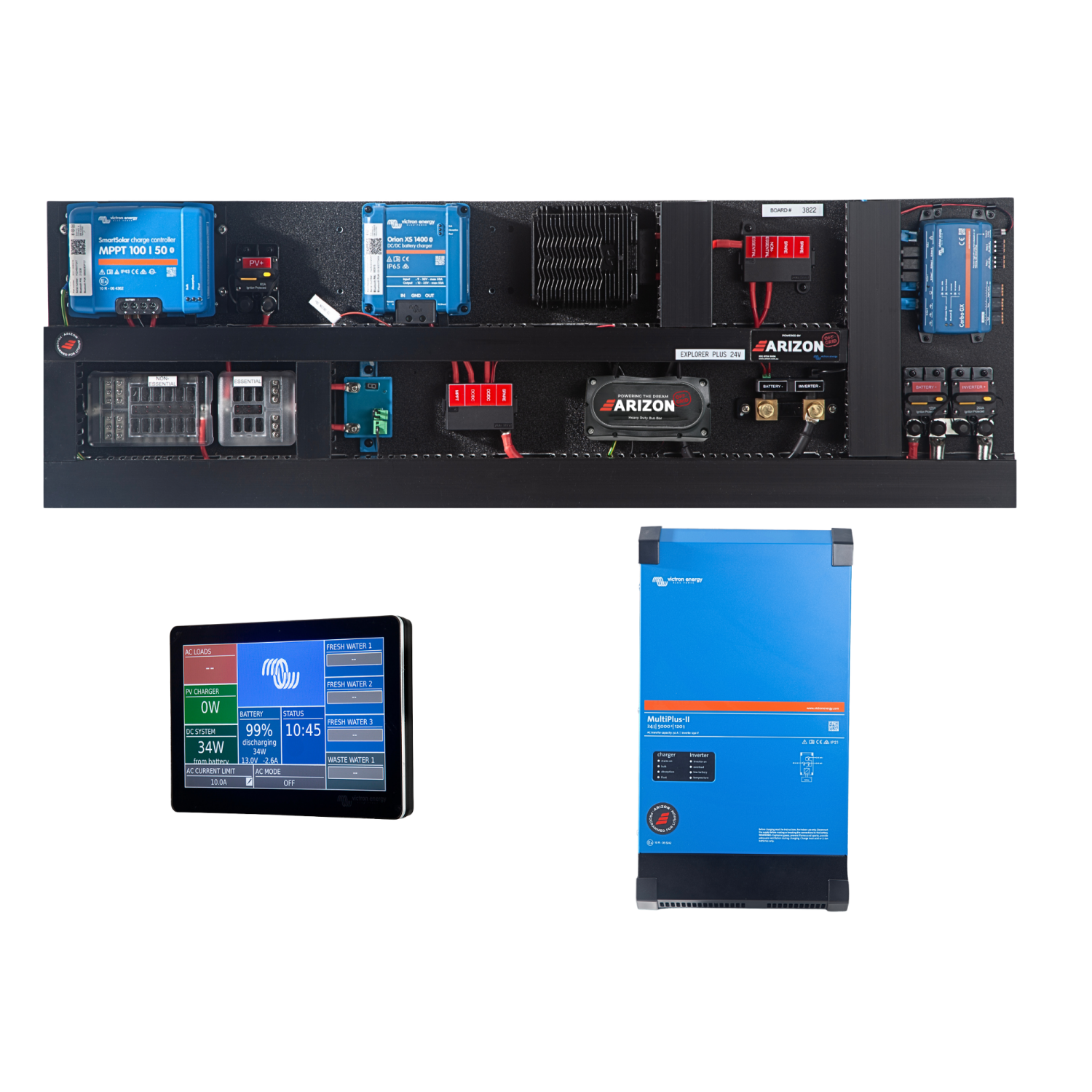 Off-Grid Explorer Plus 24V Power Control System | Arizon Main image