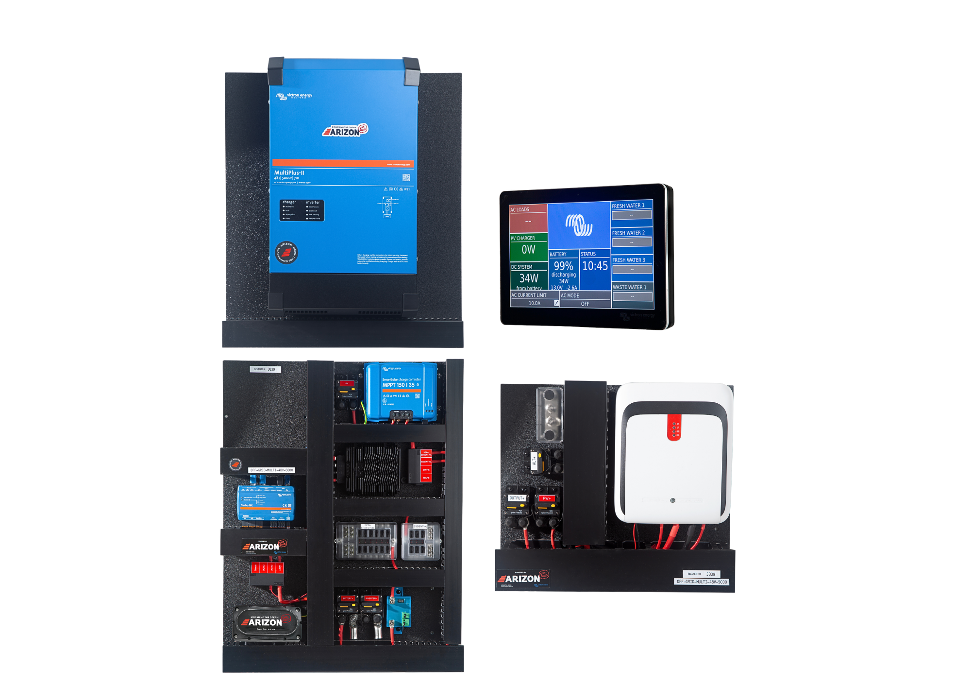 Off-Grid Multi 5000 48V Power Control System | Arizon Main image